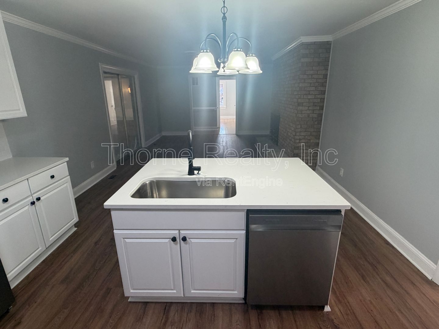 Large renovation  just completed - Brick ranch on corner lot with double car garage property image