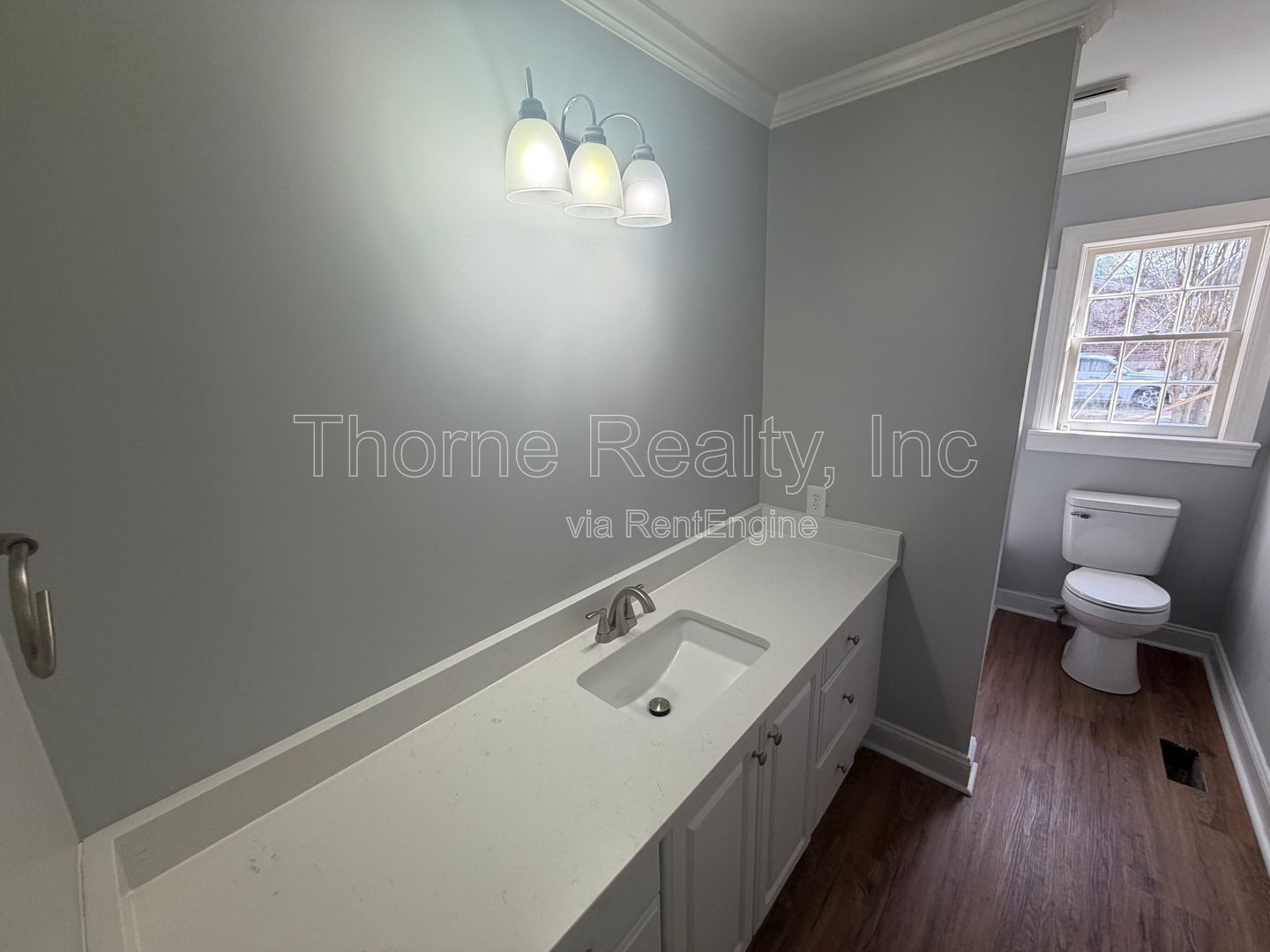 Large renovation  just completed - Brick ranch on corner lot with double car garage property image